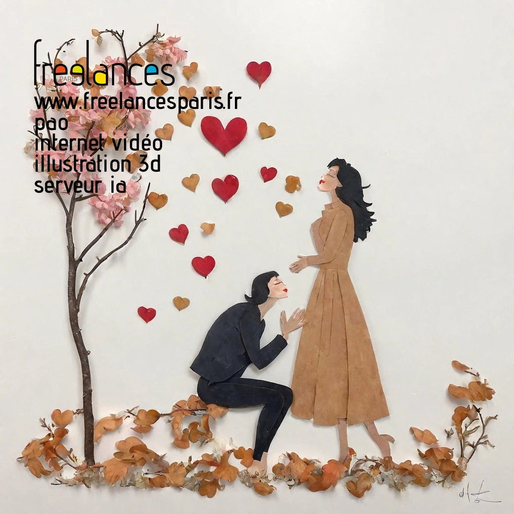 Pao mise en page internet vidéo illustration 3d serveur IA générative AI freelance paris studio de création magazines yrwfc0d0